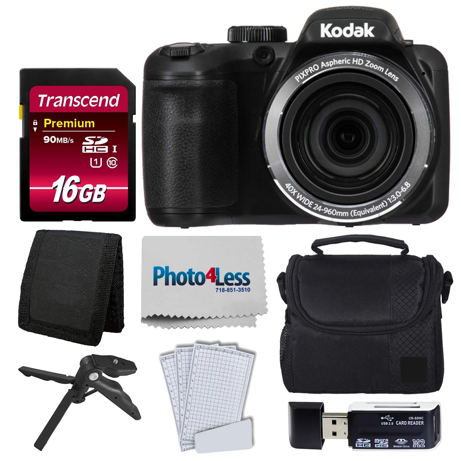 Amazon | Kodak PIXPRO AZ401 Astro Zoom 16MP デジタルカメラ